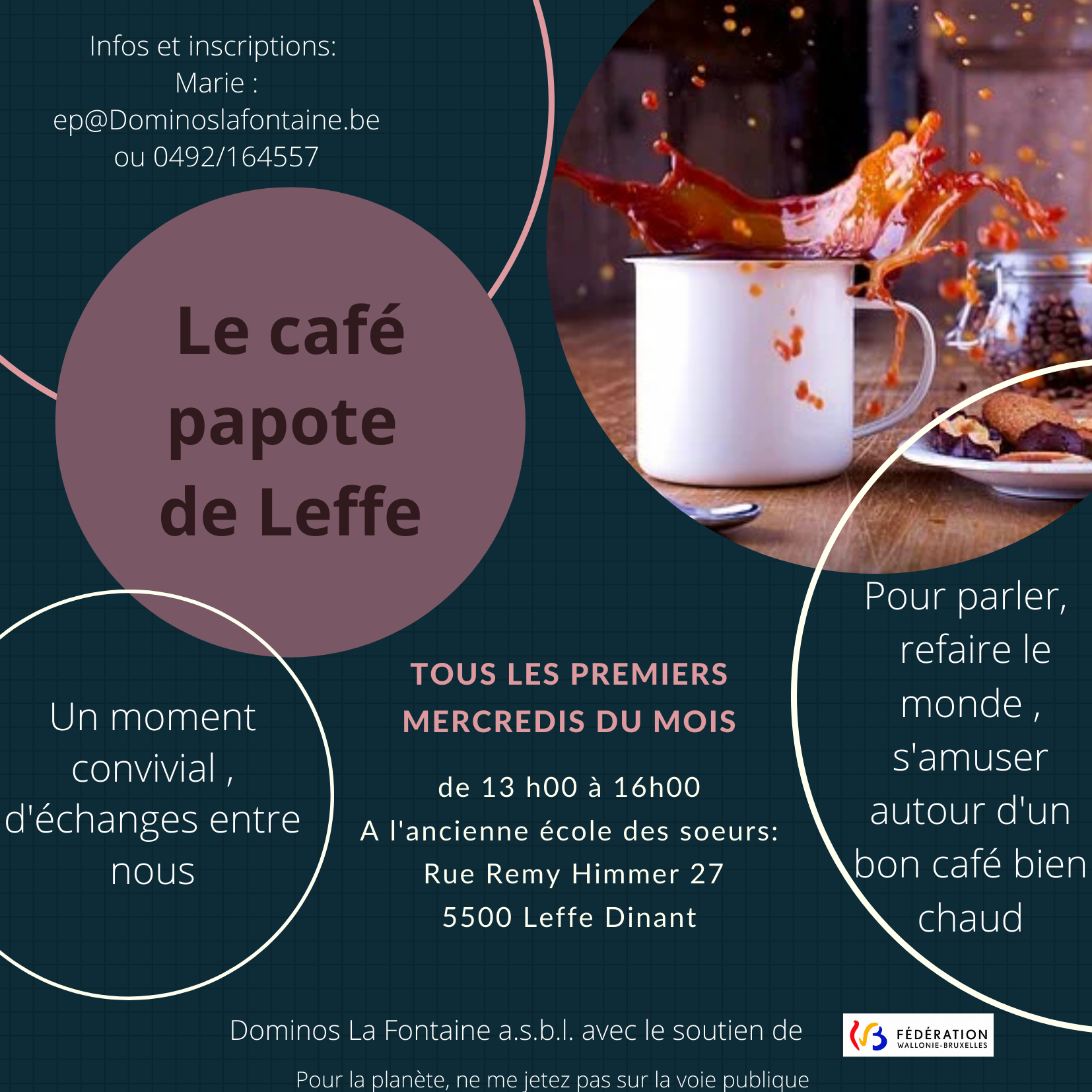 Le café papote de Leffe