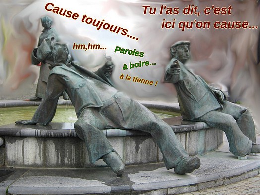 A la Fontaine, on cause...